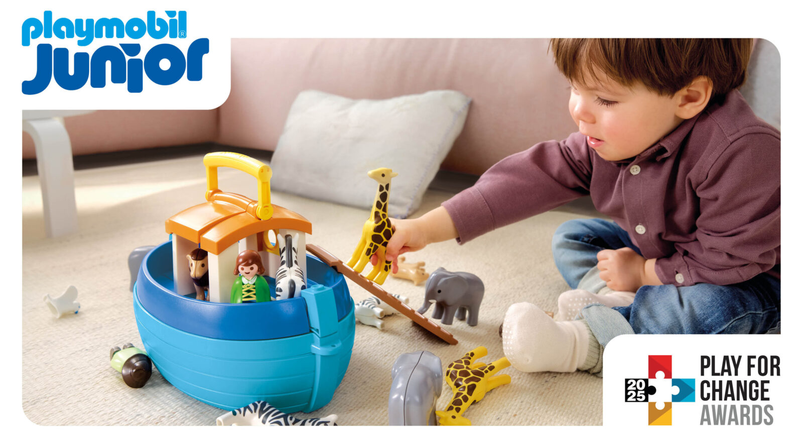 JUNIOR play for change awards 16zu9 logo